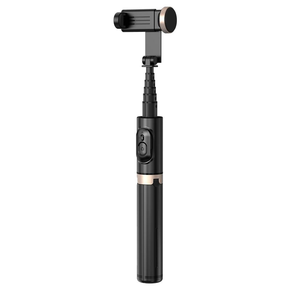 Reinforced Bluetooth Remote Control Selfie Stick with Hidden Design - White 10