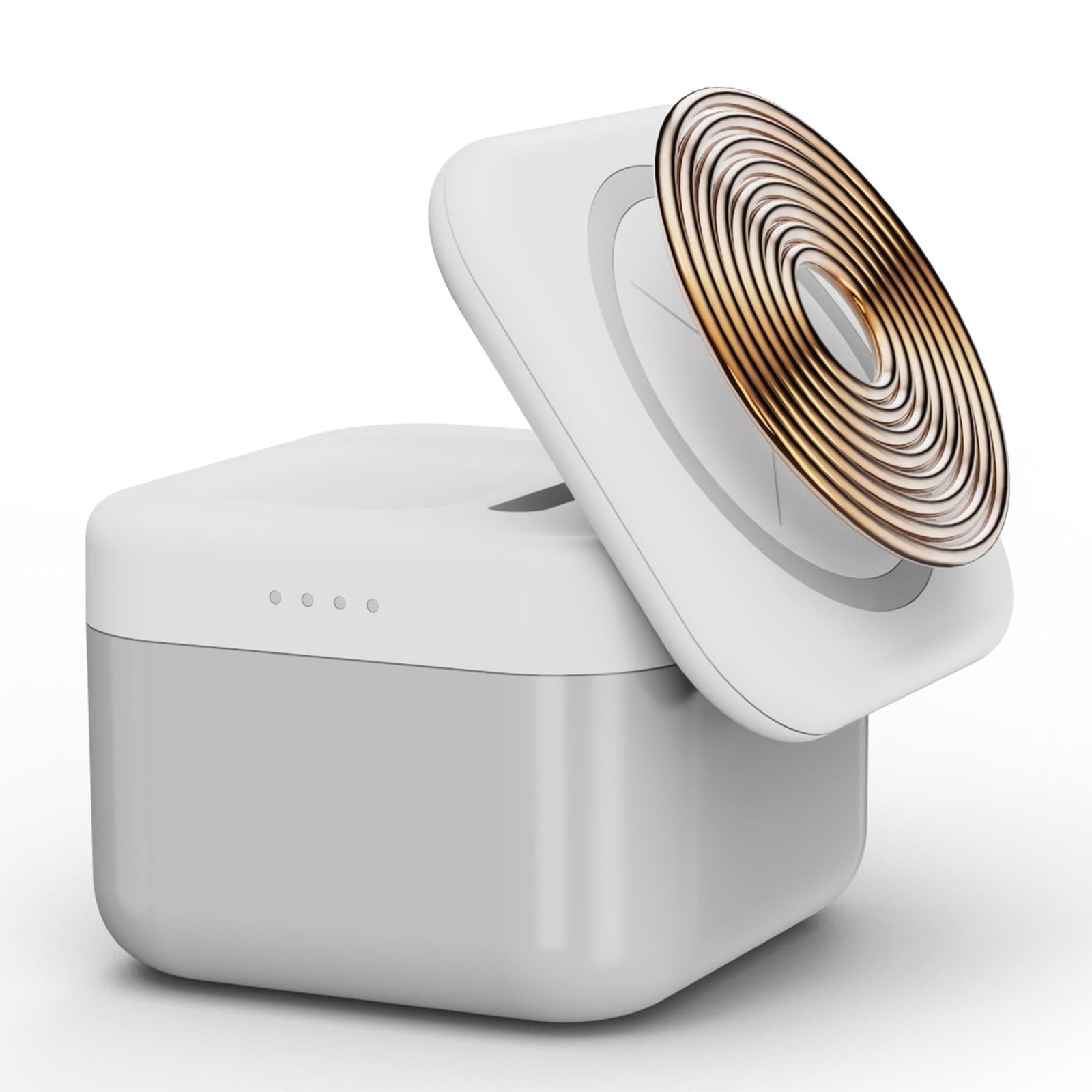 15W 3 In 1 Magnetic Wireless Charger White 3