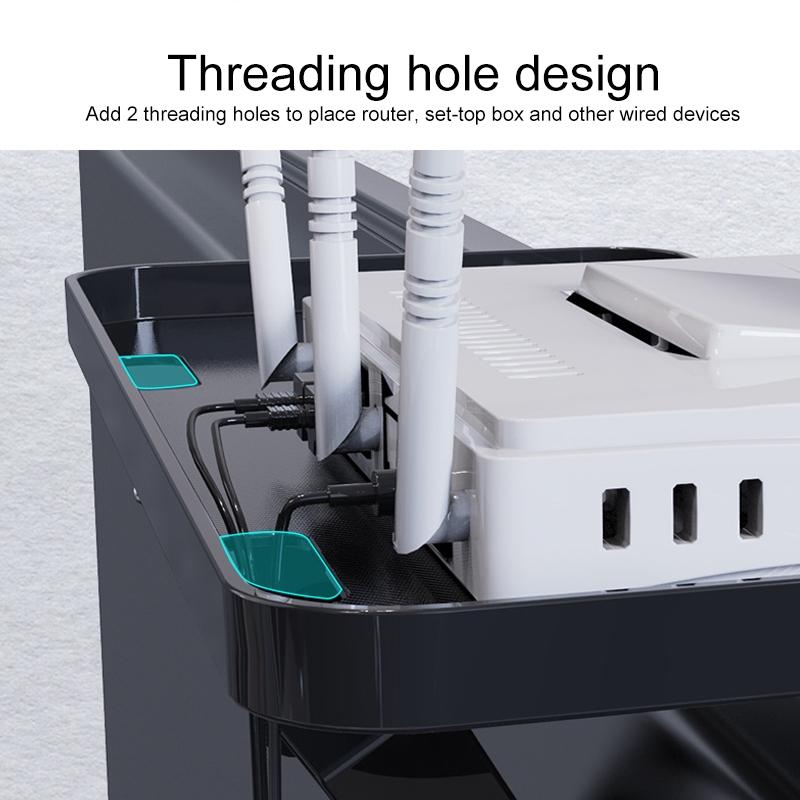 Multi-purpose Shelf for Electronics - White 6