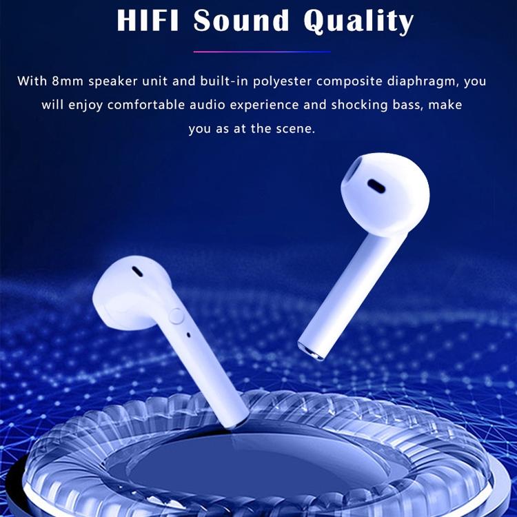 Wireless Tws Sport Stereo Bluetooth Headset with Charging Box - Bluetooth 5.0 6