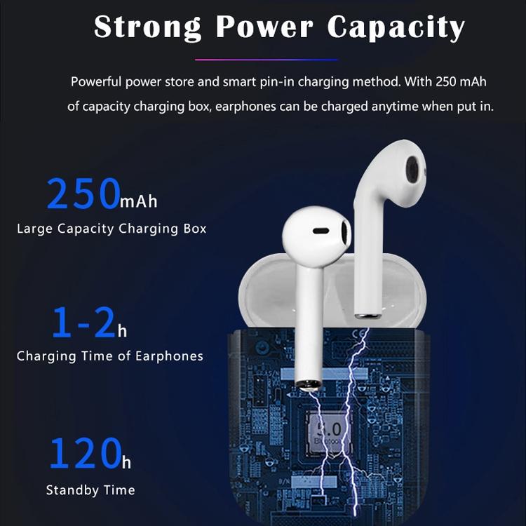 Wireless Tws Sport Stereo Bluetooth Headset with Charging Box - Bluetooth 5.0 7