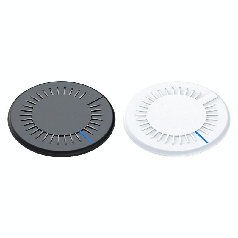 15W Round Wireless Fast Charger 964 Shape - White 3