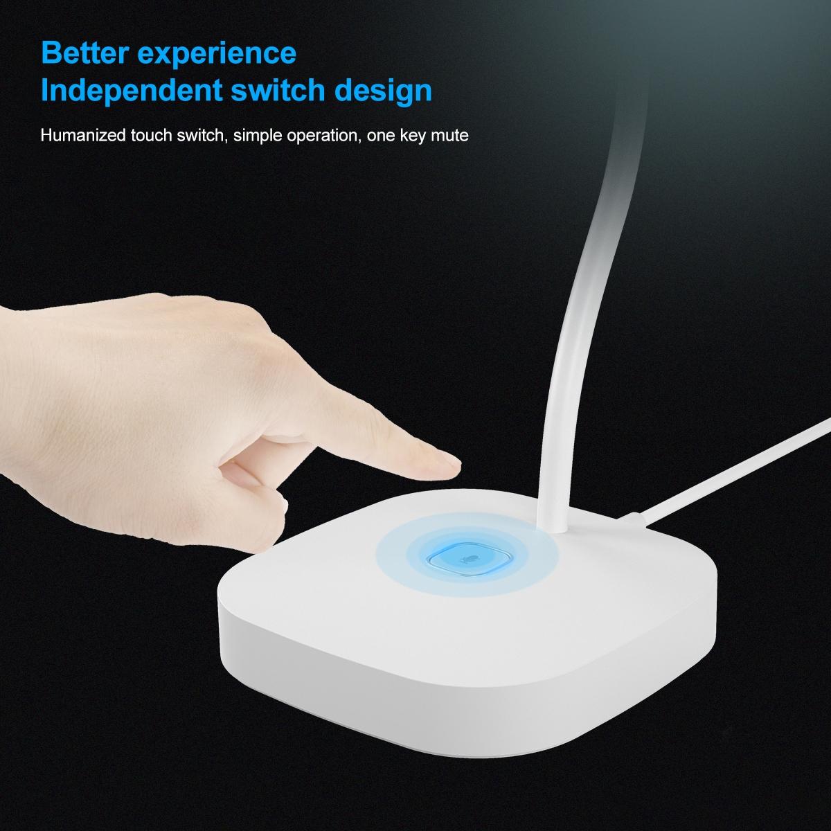 Desktop Usb Microphone For G22 Computers - White 8