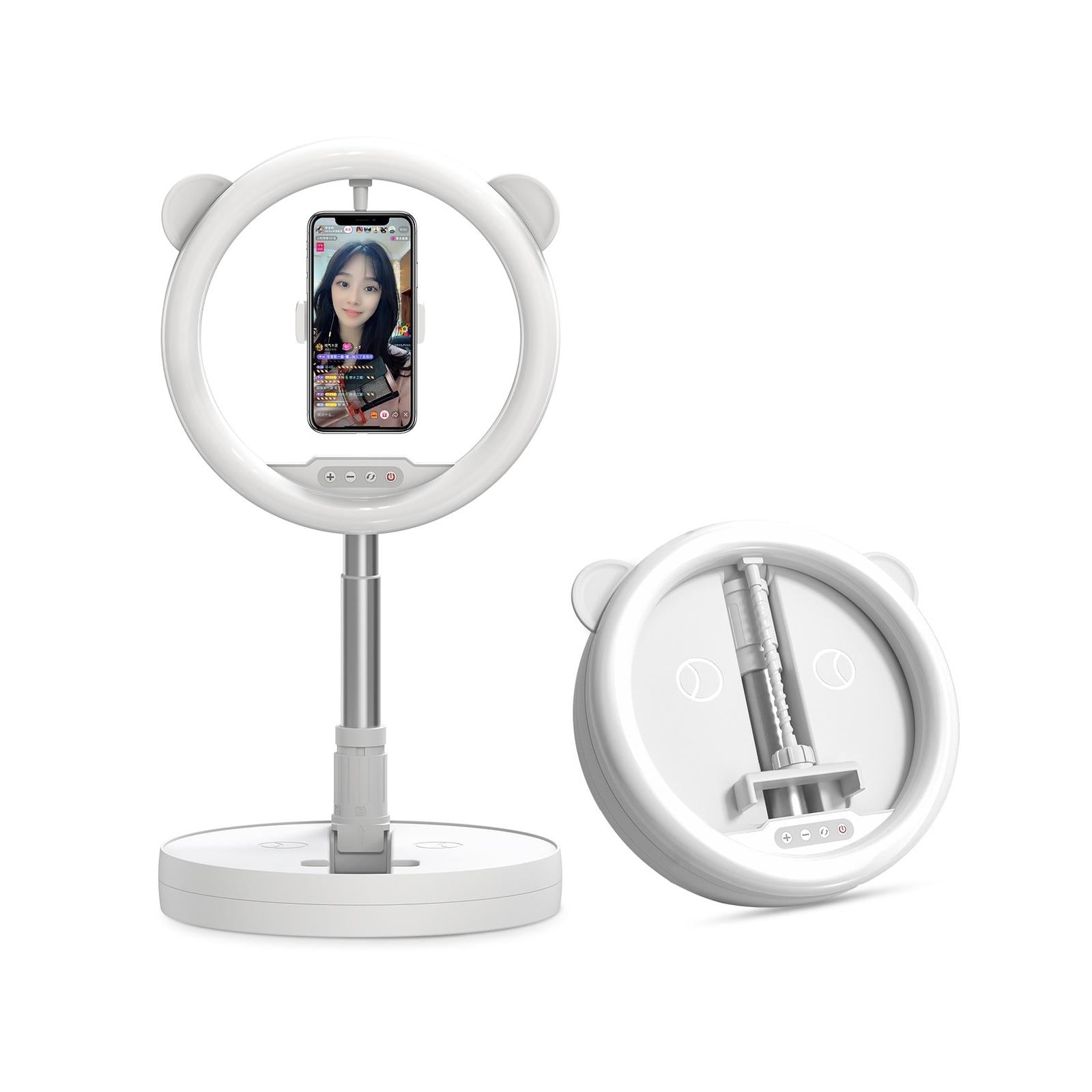 Portable Live Light Holder - Wk Wt-p11 - White 11