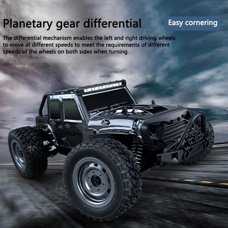 1 16 2.4g Electric 4wd Off-road Rc Car Toy - White 5