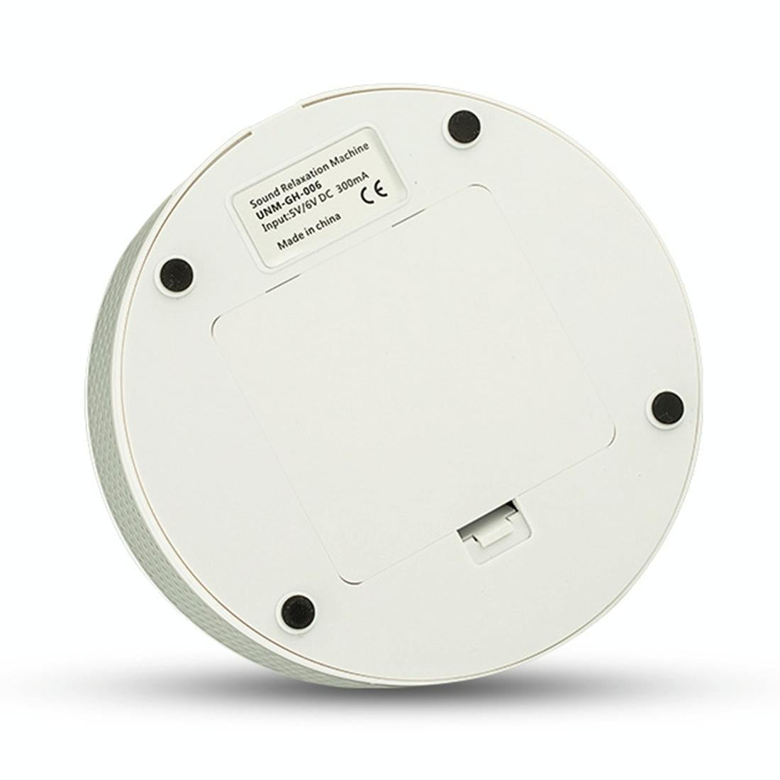 Sleep Sound Machine 9 Timed Music Options White 4