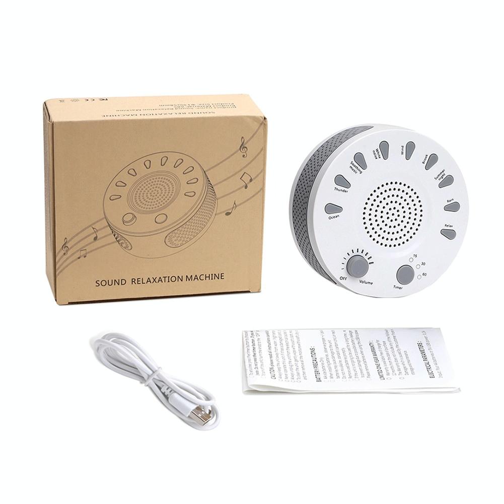 Sleep Sound Machine 9 Timed Music Options White 6