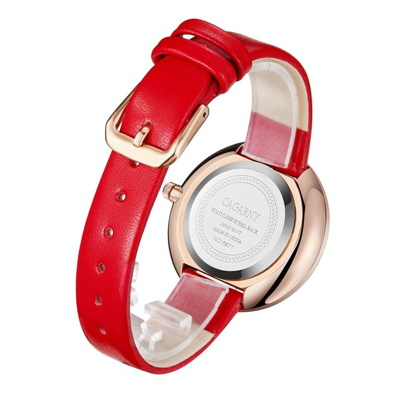 Waterproof Steel Band Quartz Watch - Fashion Life - Black White 4