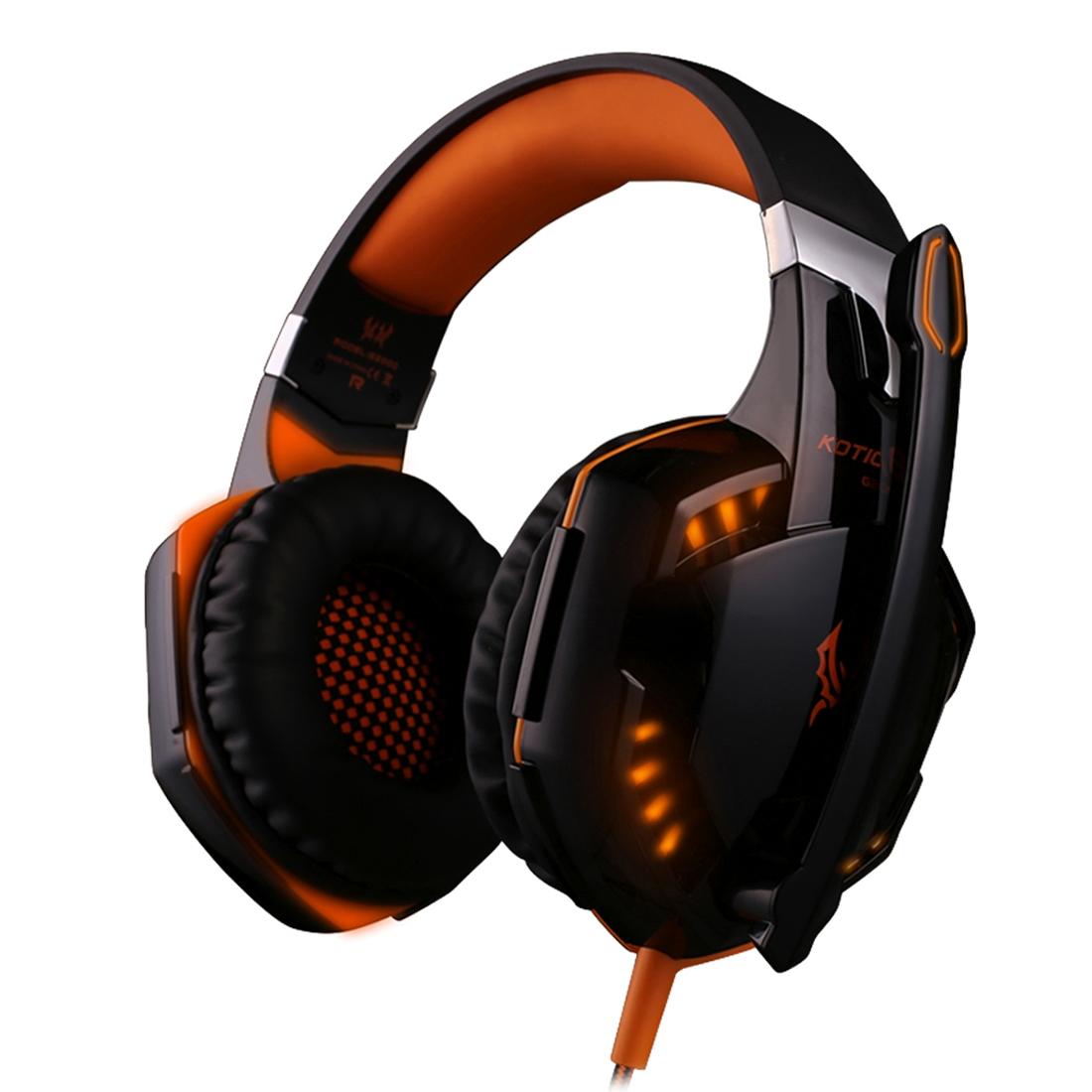Over-Ear Gaming Headset With Mic Led Light And Stereo Bass For Pc Gamer - White 9