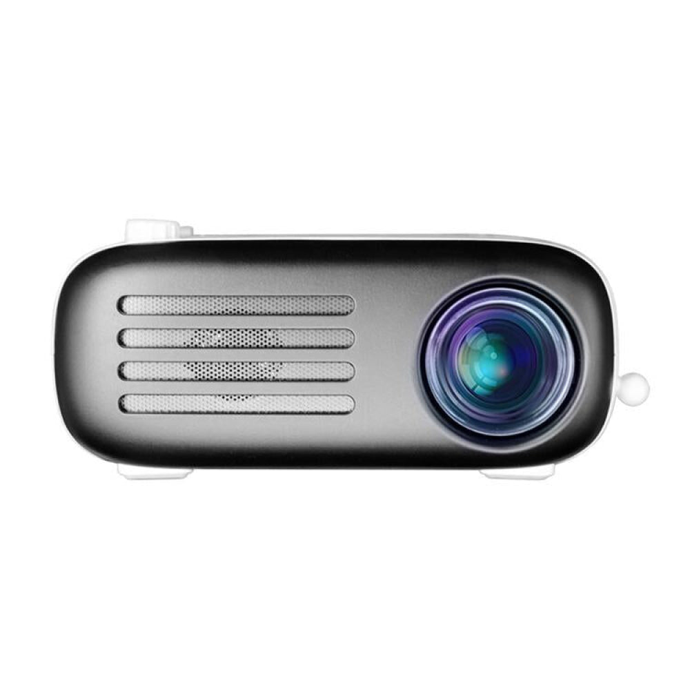 Portable Mini Led Projector For Home Theater - Av / Sd / Hdmi - Yellow White 3