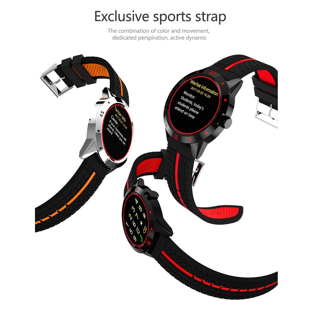 1.3 Inch Tft Screen Mtk2502C Bluetooth4.0 Silicone Watch Band Support Heart Rate Monitor & Pedometer & Sleep Monitor & Sedentary Reminder - Yellow 10