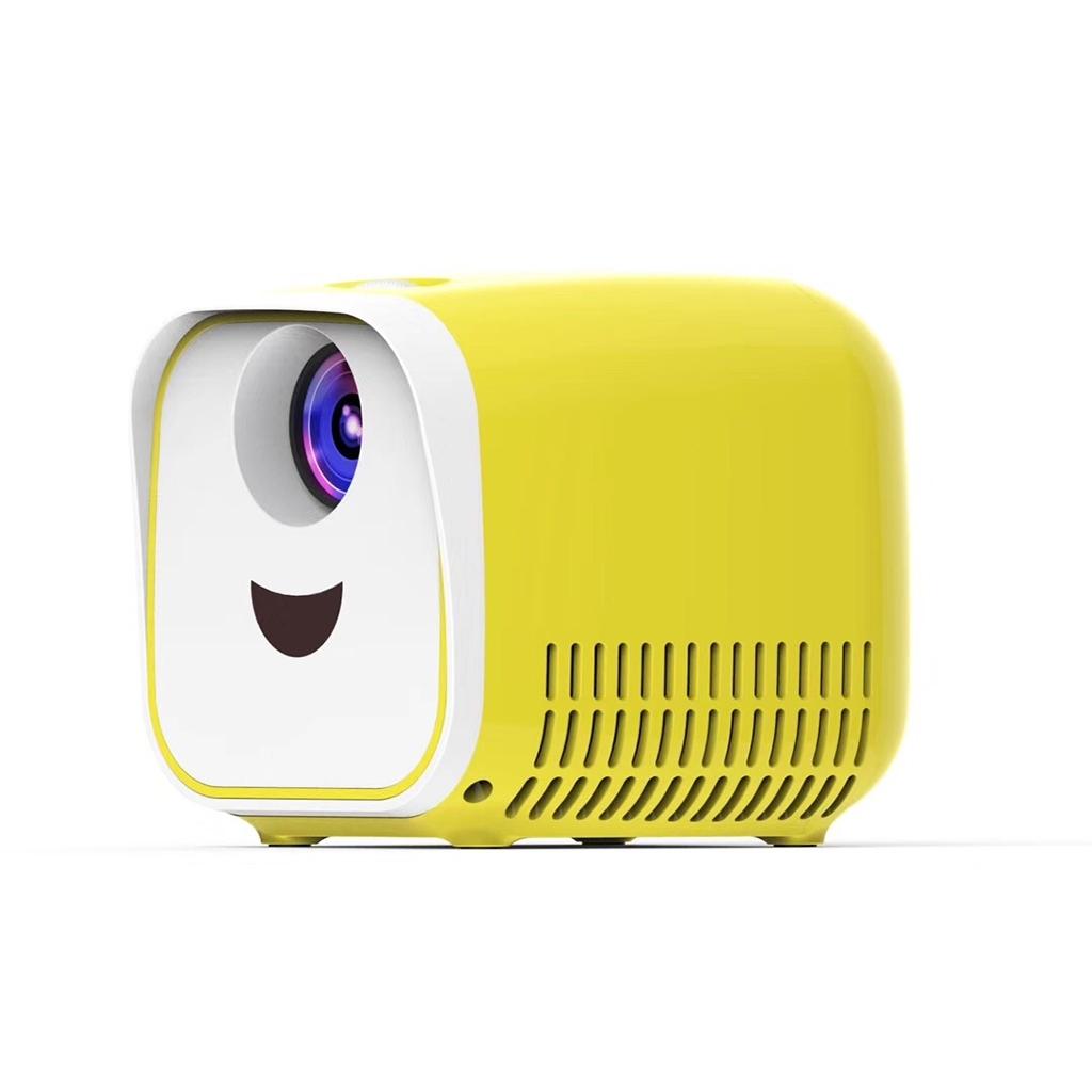 Portable Mini Led Projector With Speaker For Children'S Home Use - Yellow 11