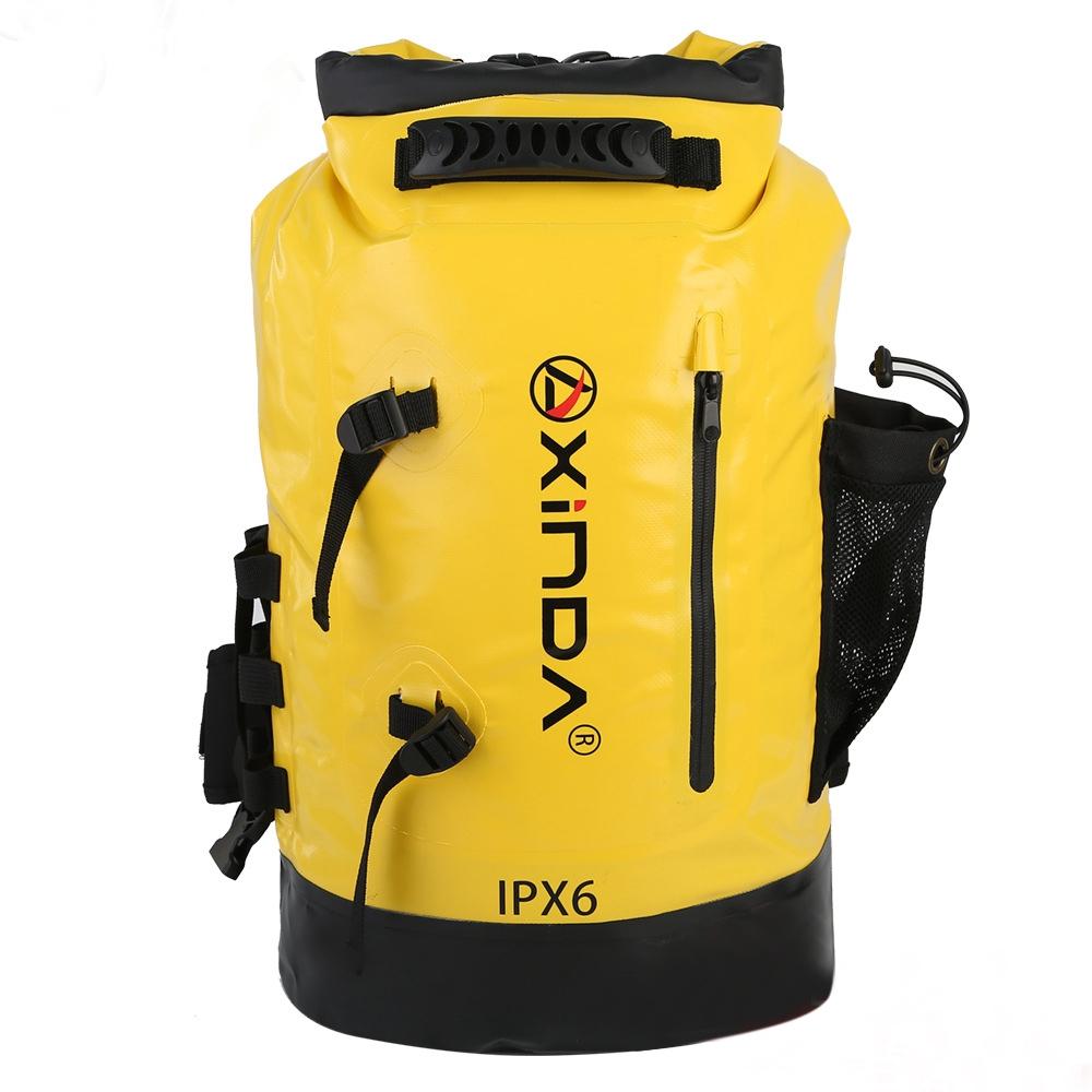 Waterproof Upstream Storage Shoulder Bag L For Mountaineering - Yellow