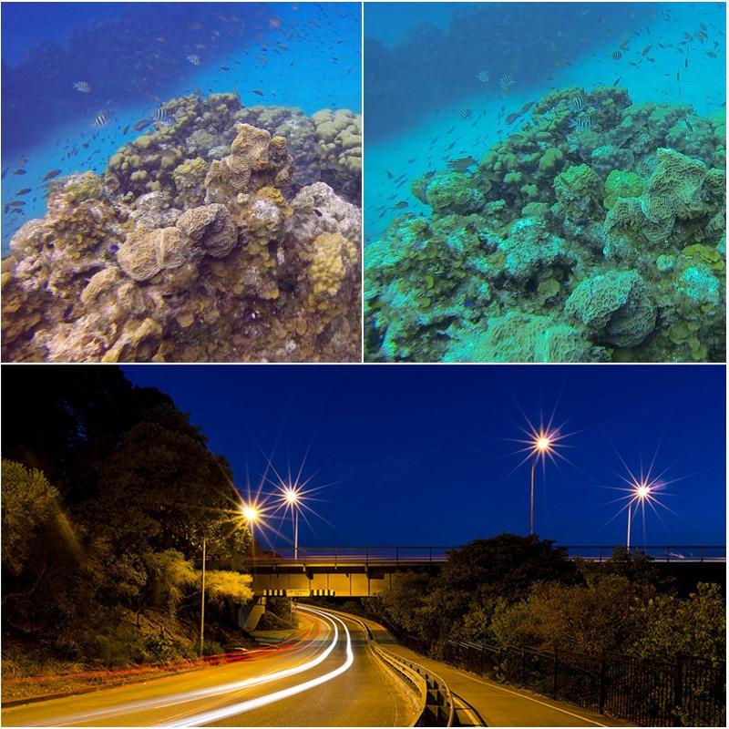 Underwater Filter for Gopro Hero5 / 4 Session 8