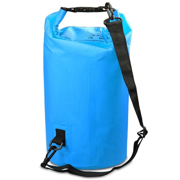 Waterproof Single Shoulder Bag Dry Sack 10L Capacity - Yellow 12