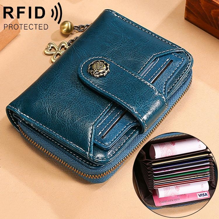 Rfid-blocking Women Wallet with Card Slots - Anti-magnetic - Yellow 4