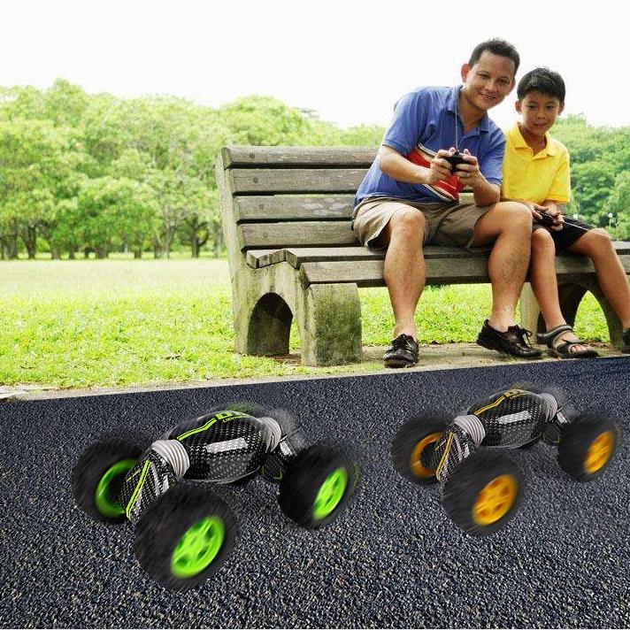 2.4g Rc Off-road Deformation Car - 4wd Climber - Yellow 4