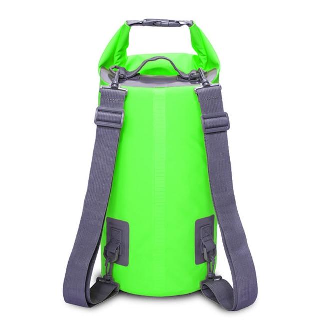 Waterproof Dual Shoulder Strap Dry Bag 50L Capacity - Yellow 12