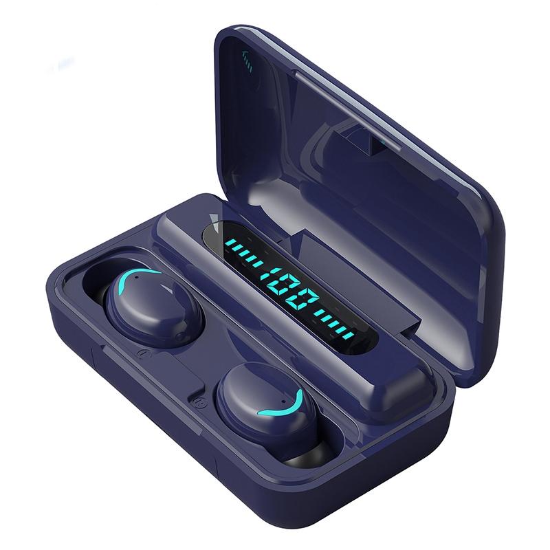 Macaron Series Bluetooth Earphones with Breathing Light & Noise Reduction - Yellow 10