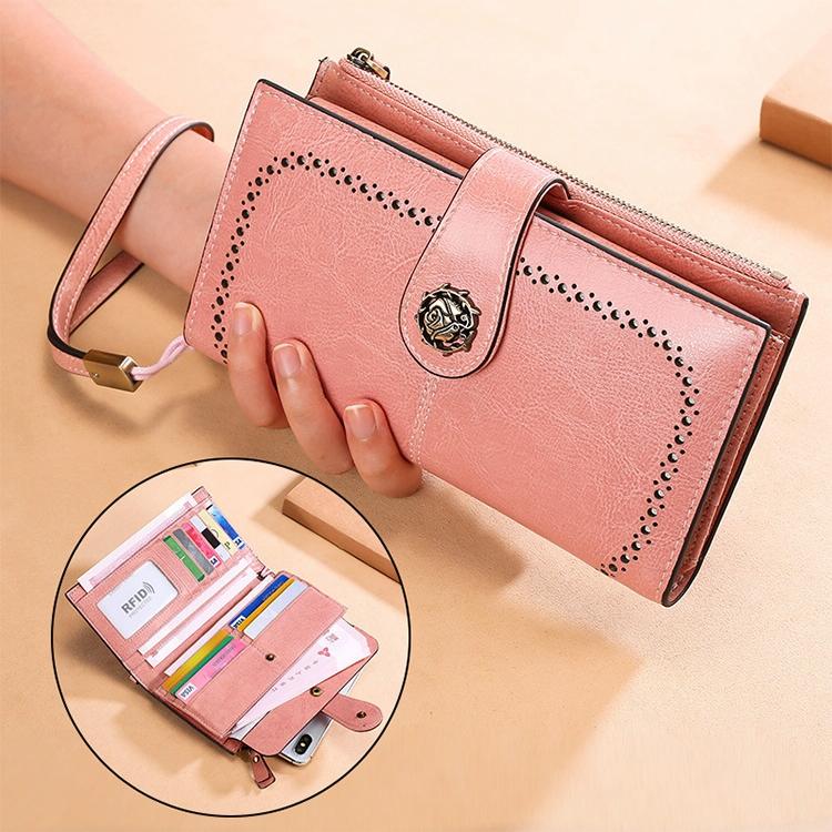 Women Anti-magnetic Rfid Wallet - Compact & Secure - Yellow 14