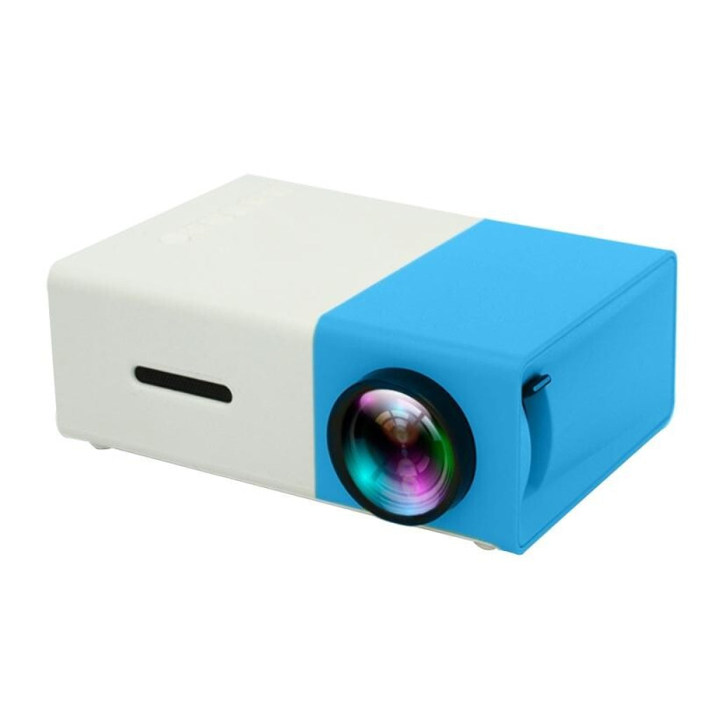 Portable Mini Home Theater Projector - 400 Lumens Hdmi / Av / Sd / Usb Remote Control - Yellow 8