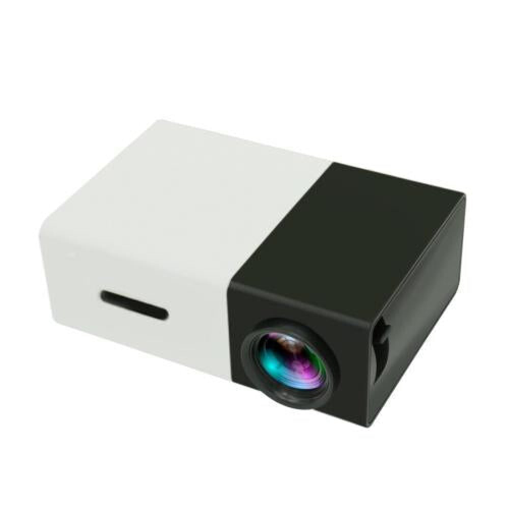 Portable Mini Home Theater Projector - 400 Lumens Hdmi / Av / Sd / Usb Remote Control - Yellow 13