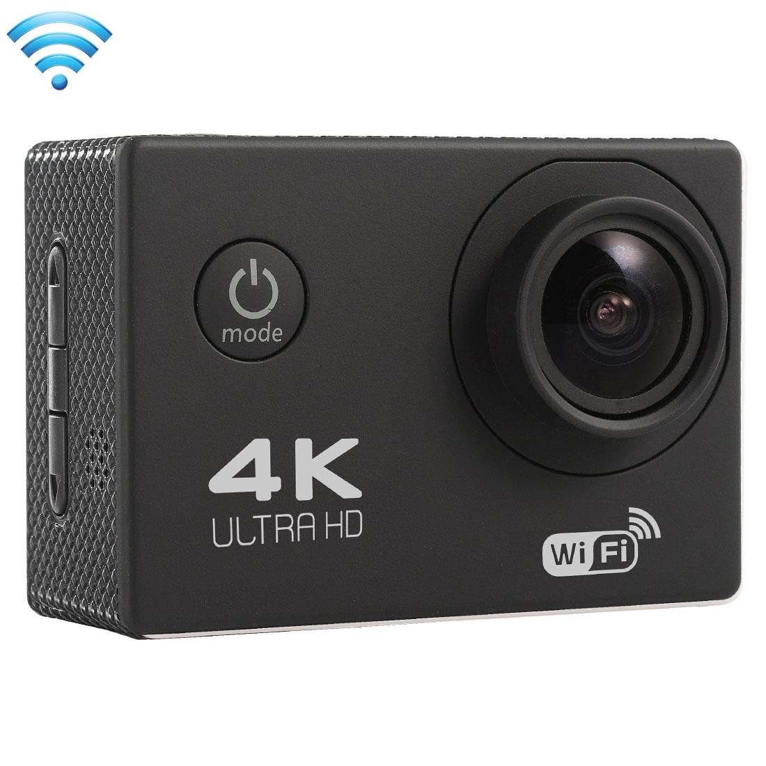 170 Degree Wide Angle Wifi Action Camera with Waterproof Case - Supports 64gb Micro Sd - Yellow