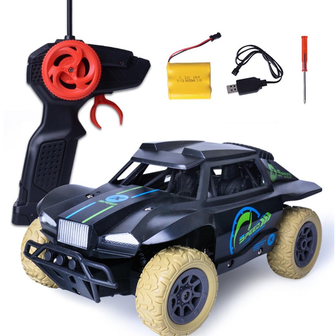 High Speed Off-road Drifting Toy Truck with 27mhz Remote Control for Kids - Yellow 7