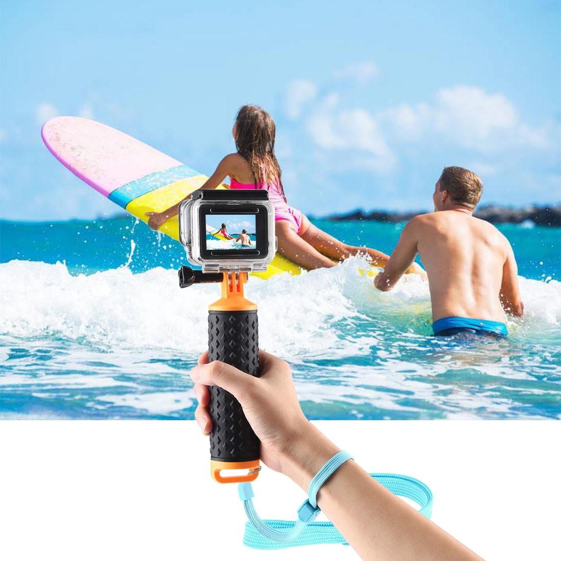 Buoyant Floating Handle Grip for Gopro and Action Cameras with Strap 8