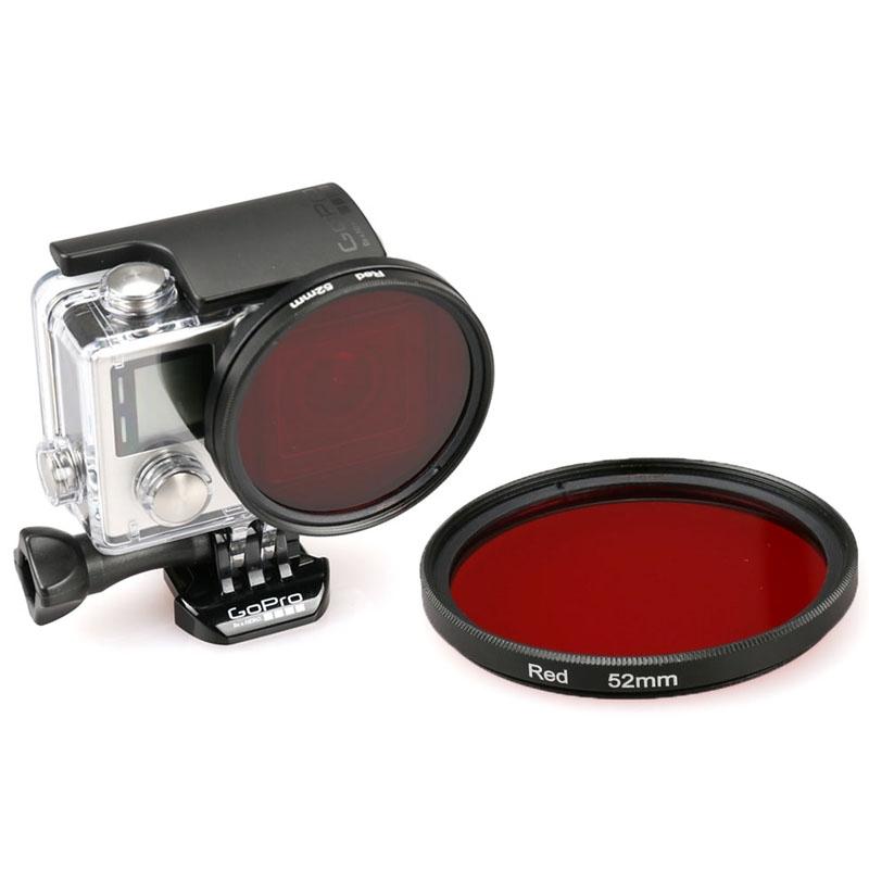 Uv Lens Filter for Gopro Hero 4 / 3 - 52mm Round Circle - Yellow