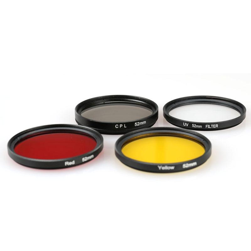 Uv Lens Filter for Gopro Hero 4 / 3 - 52mm Round Circle - Yellow 5