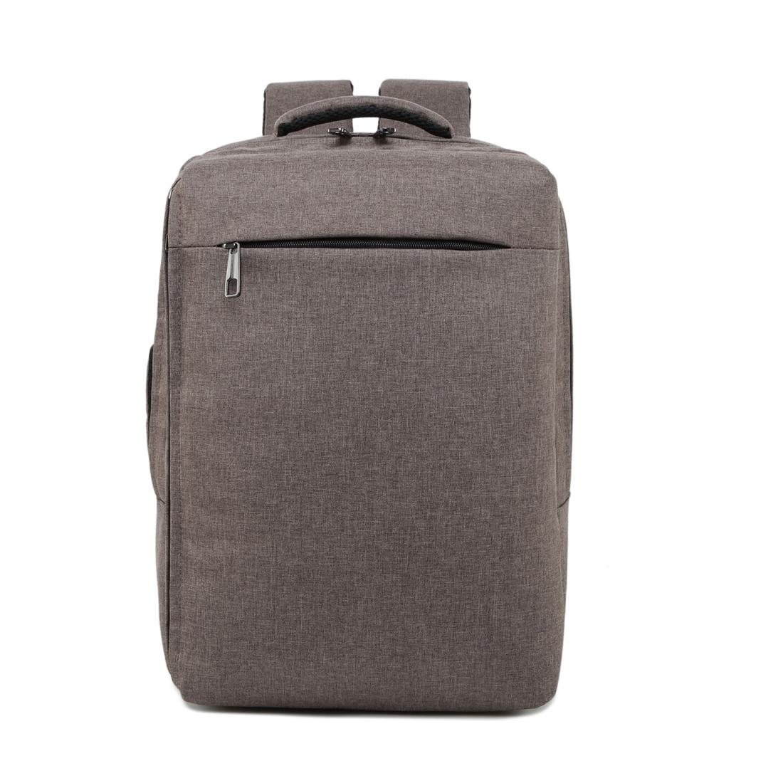 Breathable Casual Backpack for Notebooks and Tablets - Large Capacity - Brown 15