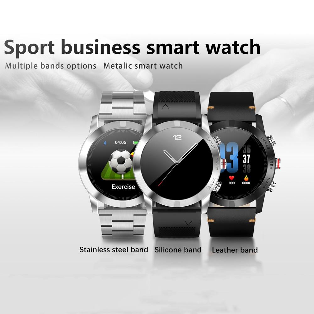 Waterproof Smart Bracelet With Heart Rate Monitor And Multi-Sport Mode - Brown 4
