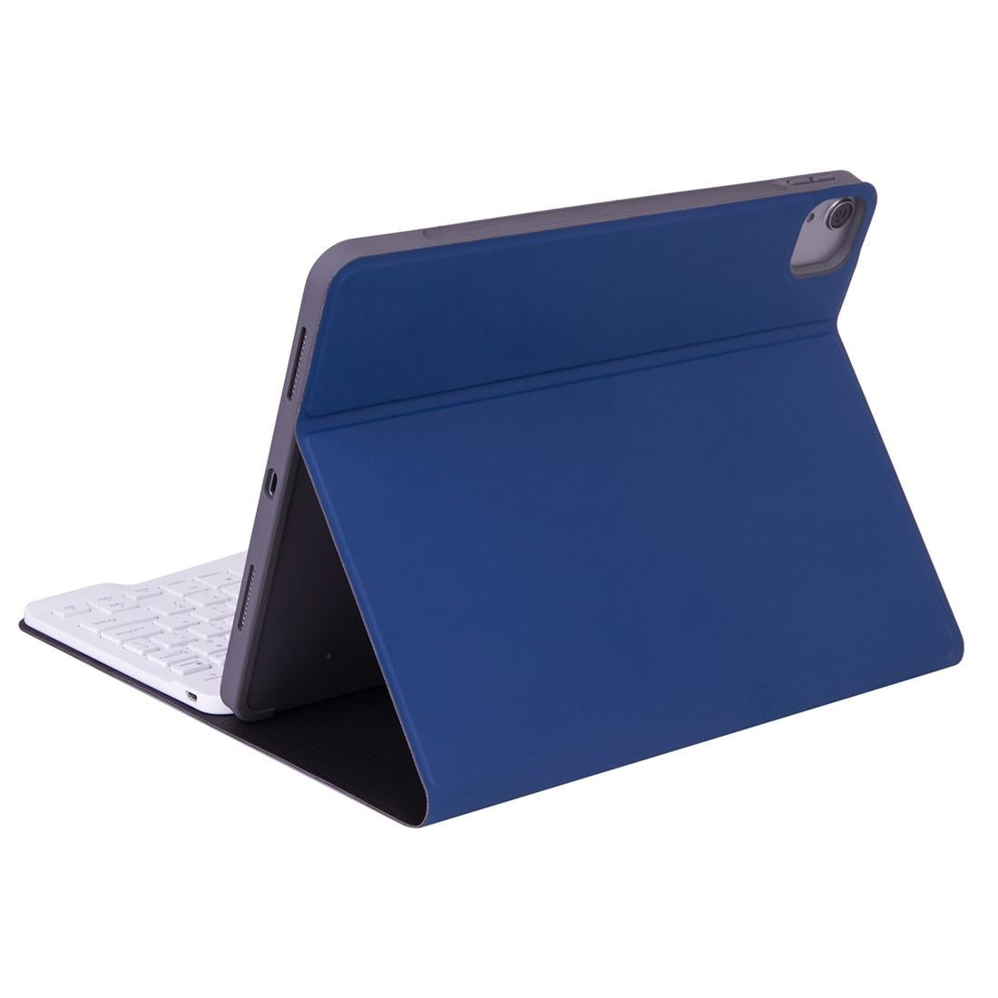 Detachable Bluetooth Keyboard Tablet Case For Ipad Pro 11 With Pen Slot - Plain Texture - Light Purple 4
