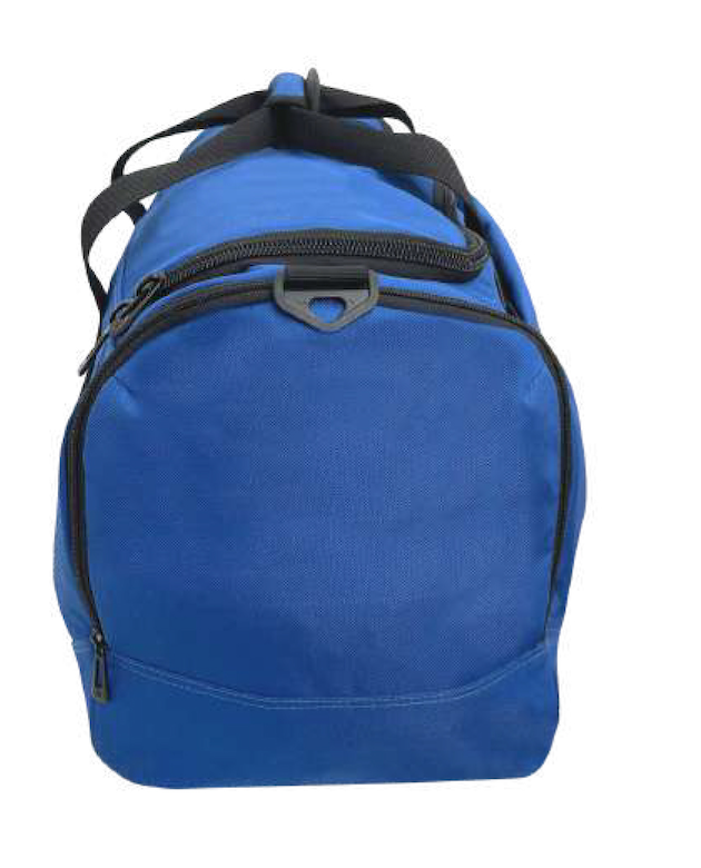 48 Litre FIB Sports Duffle Bag Duffel Gym Canvas Travel Foldable - Blue 3