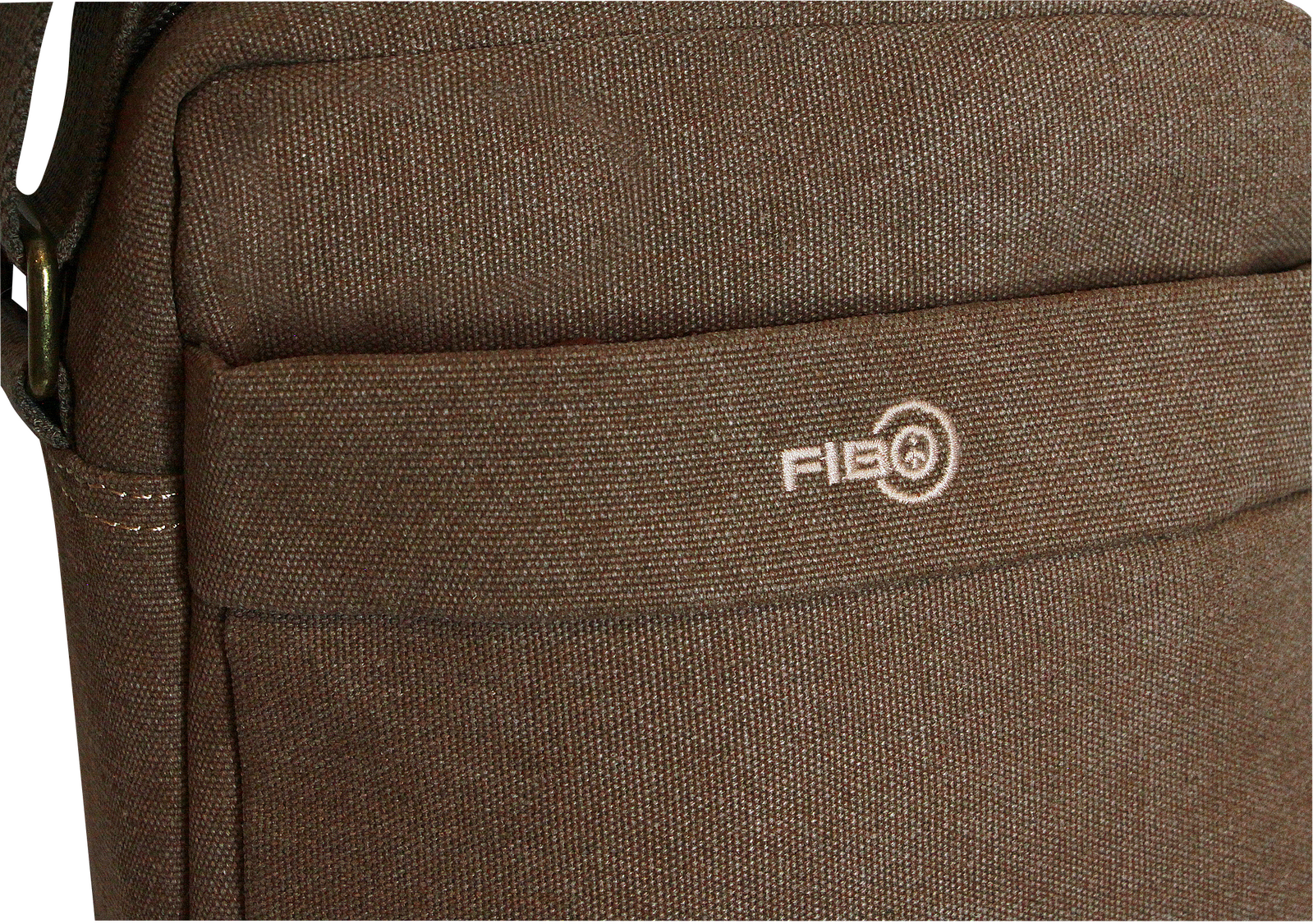 FIB Explorer Canvas Cross Body Travel Bag - Khaki 5