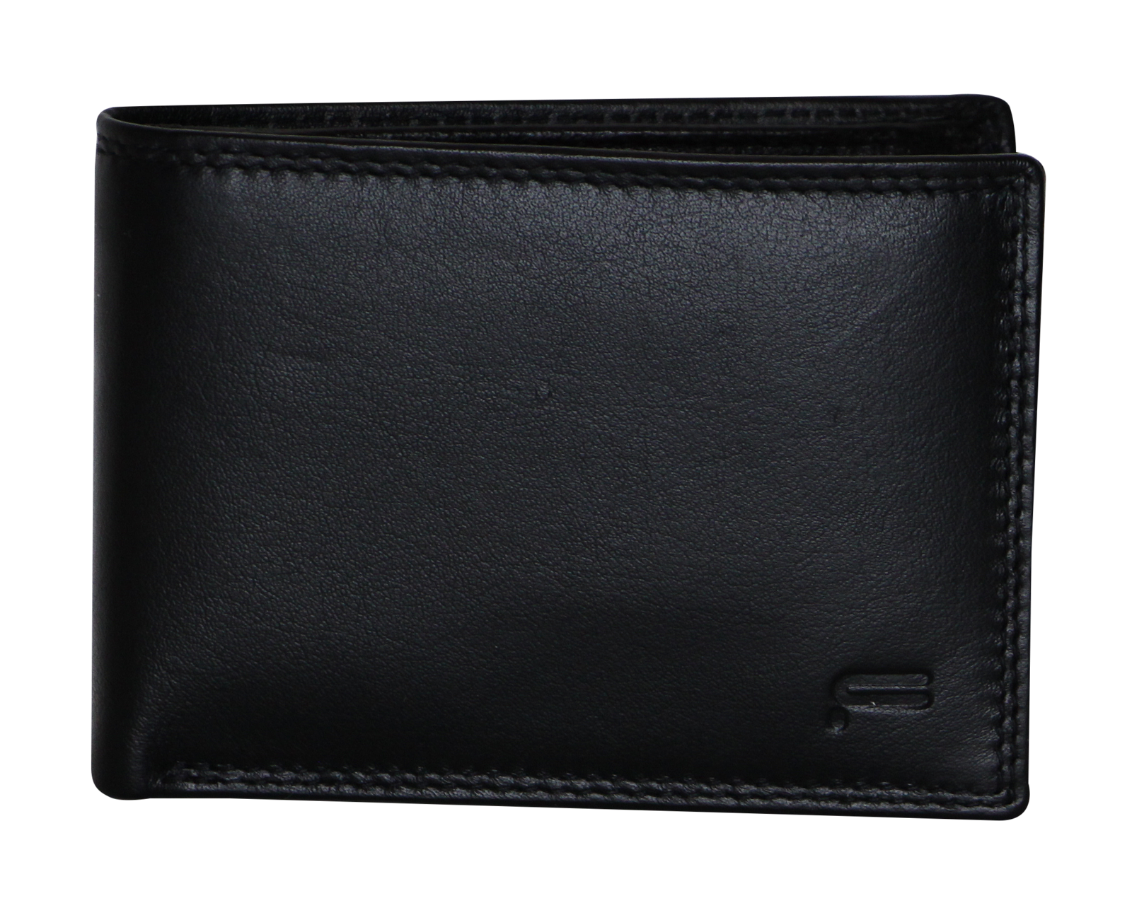 Futura Mens RFID Slim Genuine Leather Wallet - Black 3