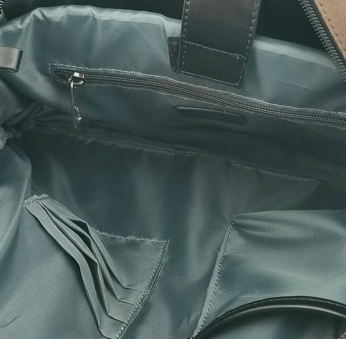 FIB Byron Canvas Laptop Messenger Bag Travel Shoulder Sling - Brown 6