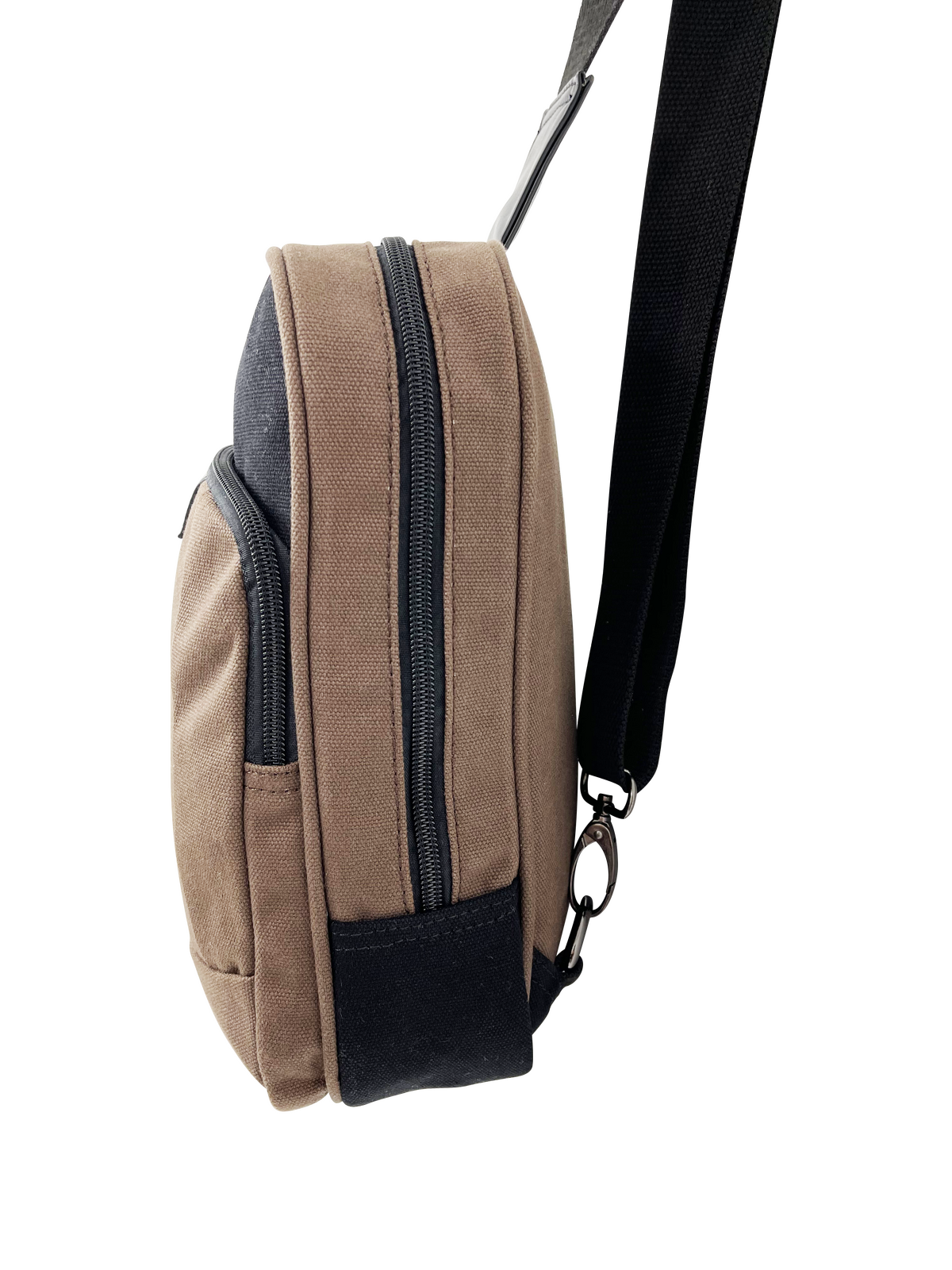 FIB Byron Sling Backpack Bag Travel w/ Single Adjustable Strap - Brown 7
