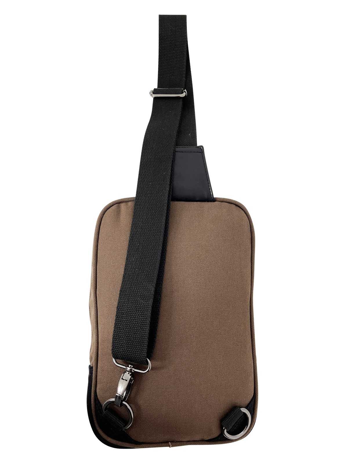 FIB Byron Sling Backpack Bag Travel w/ Single Adjustable Strap - Brown 8