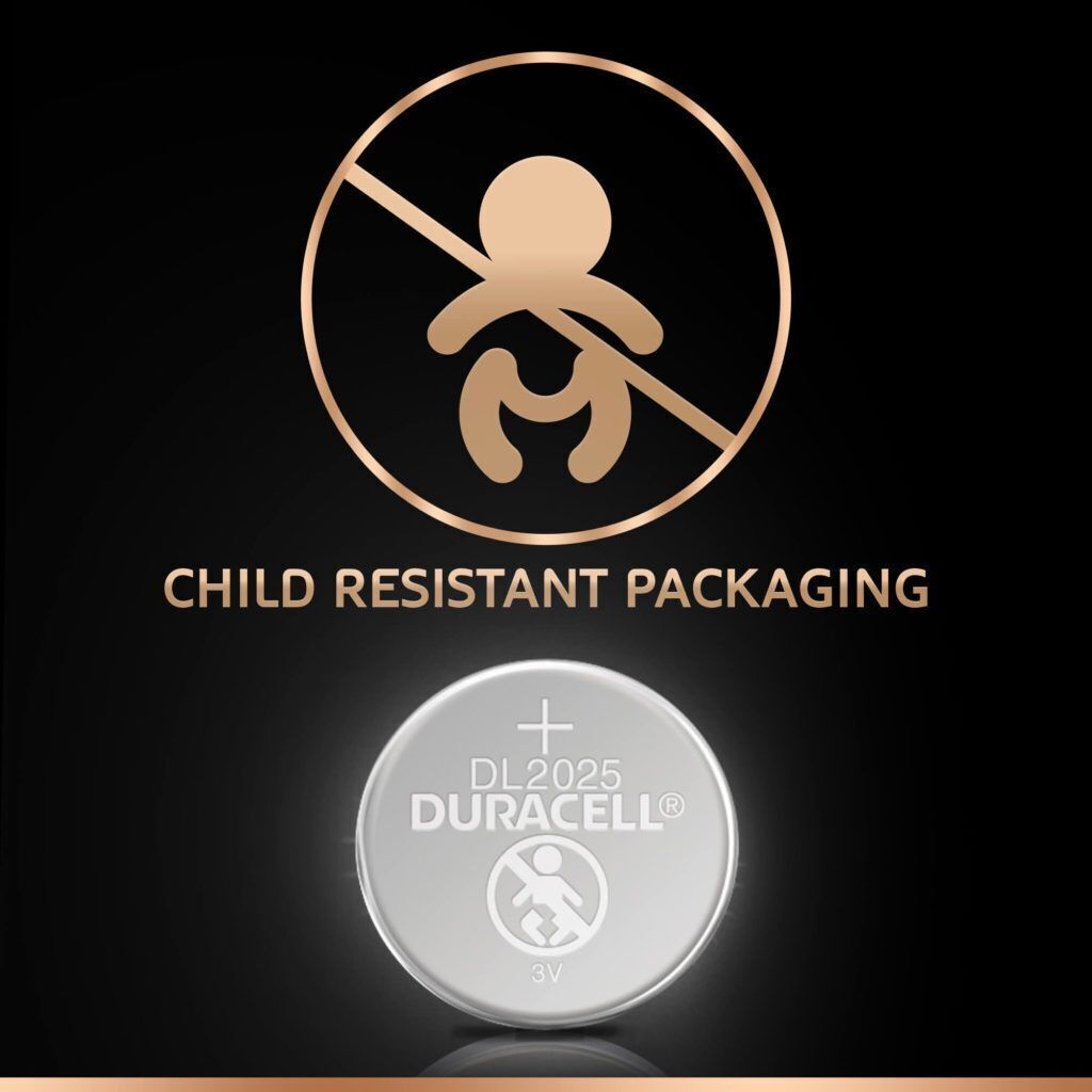 2x Duracell CR2025 Batteries Lithium 3V Battery Security 2025 4