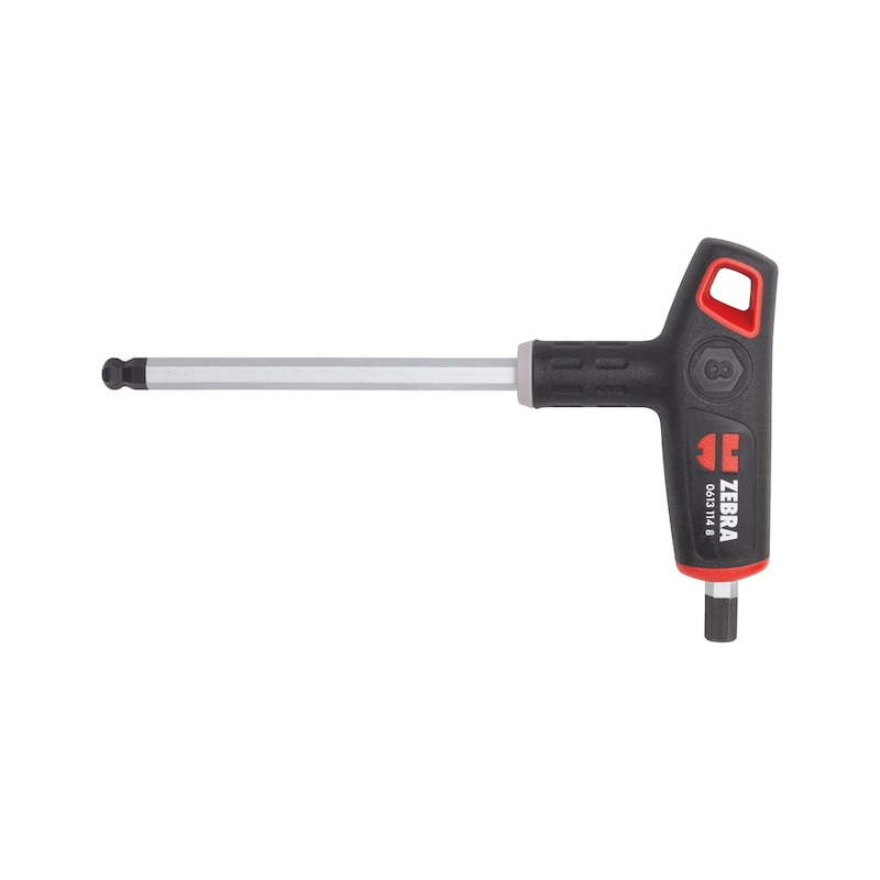 Wurth 6pcs Set of 2C T-Handle Hex Keys 3