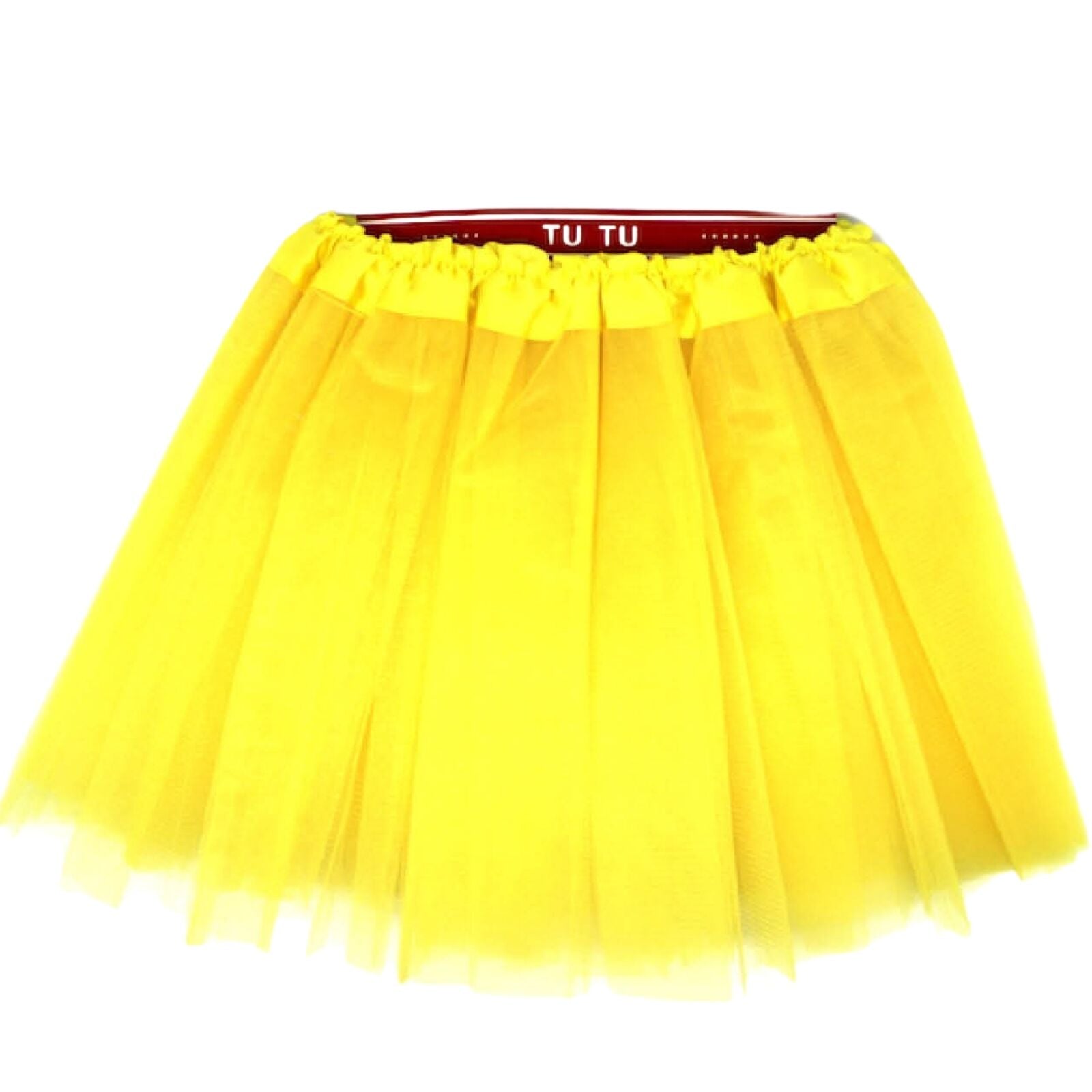 2x Tulle Ballerina Tutu – Small, 3-Layer Children’s Costume Skirt - Yellow & Green Australia Day 3