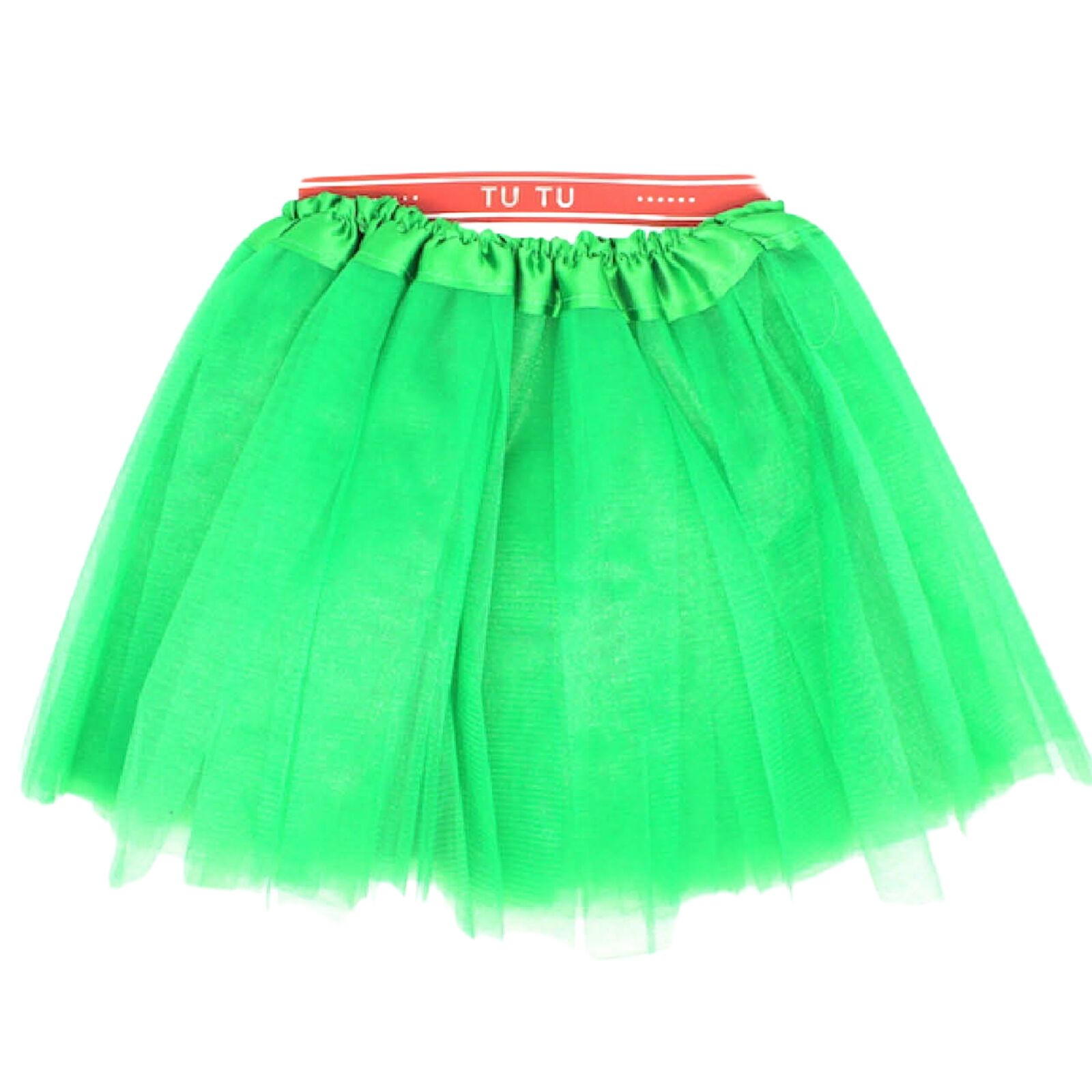 2x Tulle Ballerina Tutu – Small, 3-Layer Children’s Costume Skirt - Yellow & Green Australia Day 4