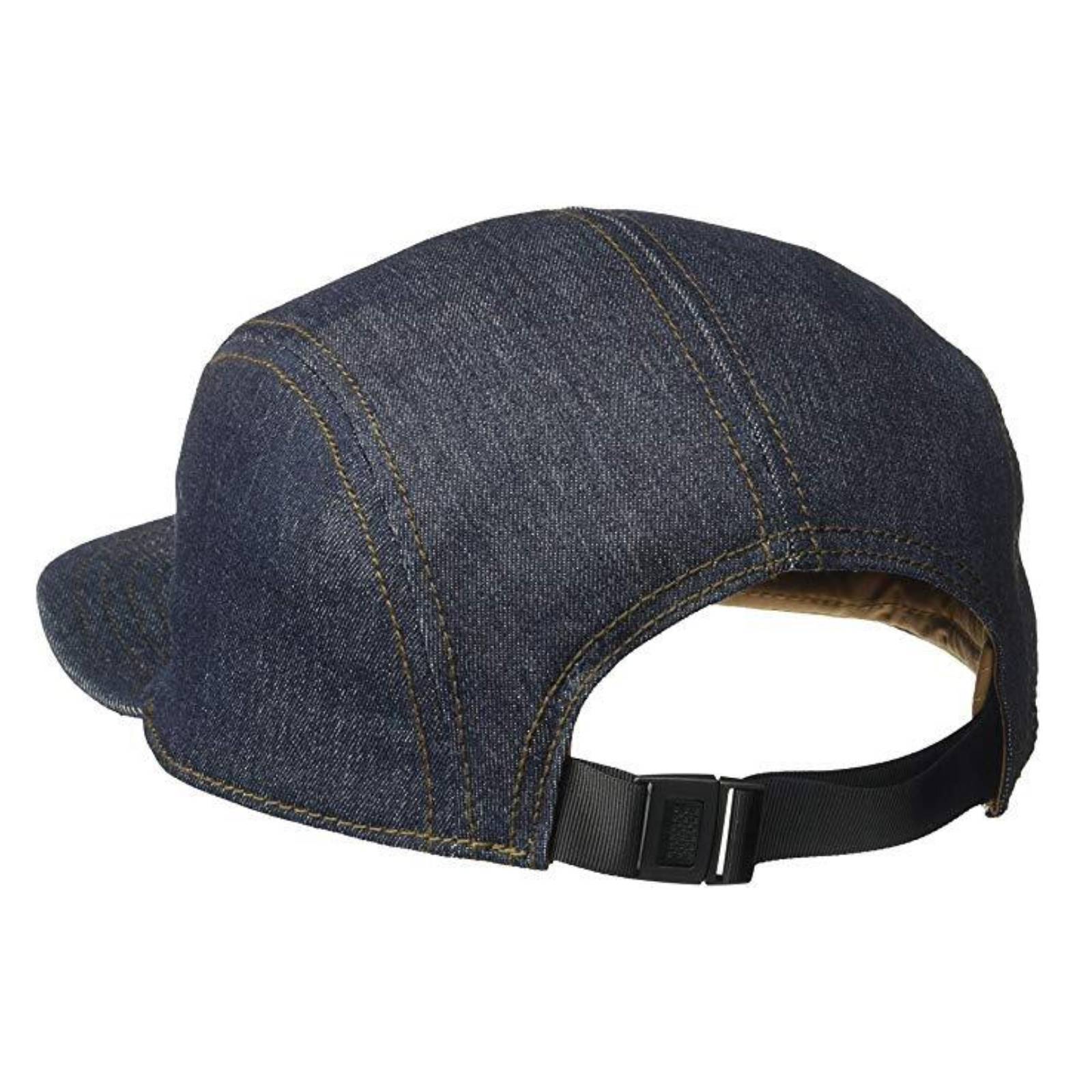 Goorin Brothers Denim Snapback Hat Jeans Baseball Trucker Cap - Navy 3