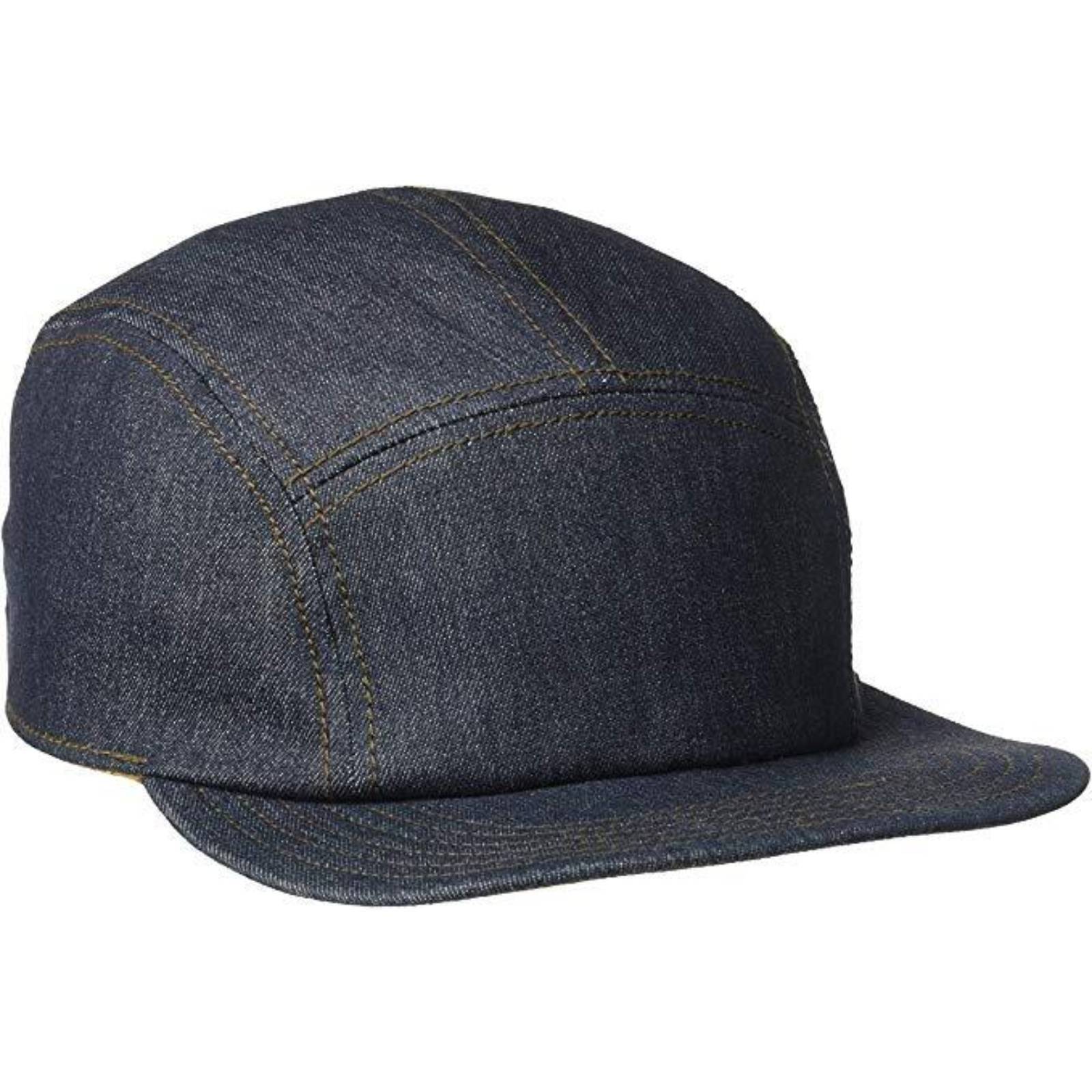 Goorin Brothers Denim Snapback Hat Jeans Baseball Trucker Cap - Navy 4