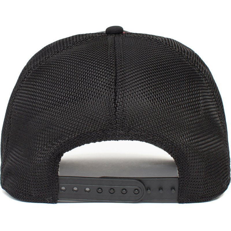 Goorin Brothers Baseball Trucker Cap Hat Snapback Godzilla Dinasaur Tyrant Monster - Black 6