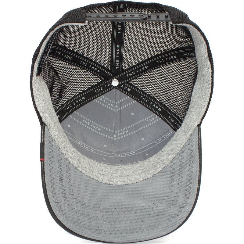 Goorin Brothers Baseball Trucker Cap Hat Snapback Godzilla Dinasaur Tyrant Monster - Black 7
