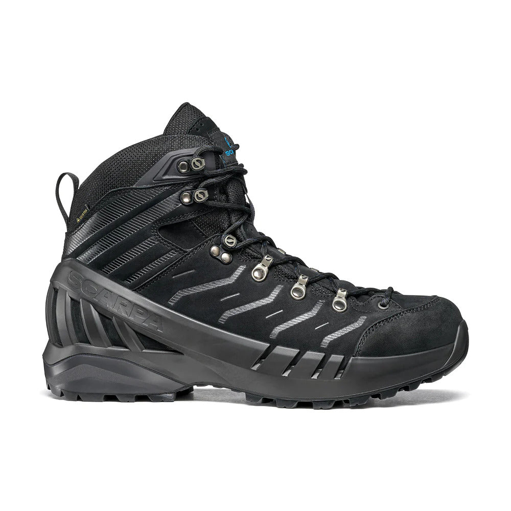 Scarpa Mens Cyclone Gore-Tex Boots Shoes Hiking - Black/Grey - EU 40 6