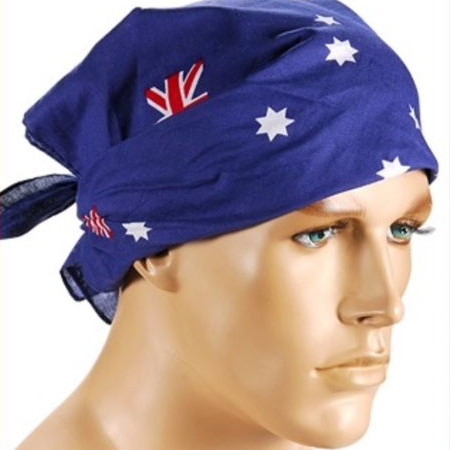 1x Australia Flag BANDANA 100% Cotton Head Wrap Bandanna Summer Neck Scarf 3